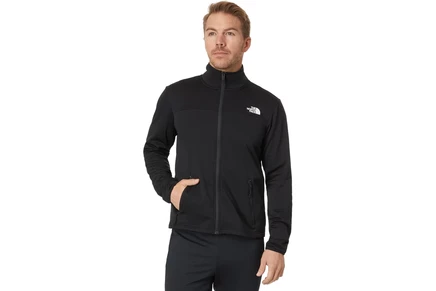 Мужская флисовая куртка The North Face Cedar Trail Grid, черная
