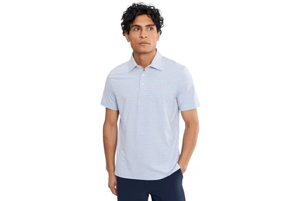 Поло Faherty Short Sleeve Movement Polo