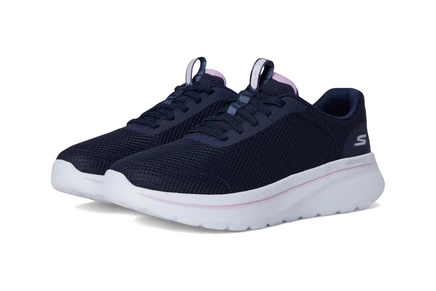 Женские кроссовки Skechers Performance Go Walk Arch Fit Amira, темно-синие/лавандовые