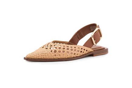 Женские сандалии Steve Madden Shay, плетеные бежевые