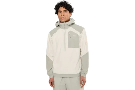 Мужское худи Arc'teryx Konseal SL, светло-серое/хаки