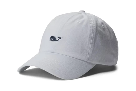 Бейсболка Vineyard Vines Whale Logo, белая