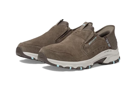 Женские кроссовки SKECHERS Hillcrest - Sunapee Hands Free Slip-Ins dark taupe