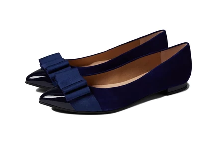 Женские балетки French Sole Onstage, темно-синие
