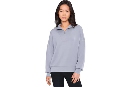 Женский свитшот Varley Hawley 1/2 Zip Sweater
