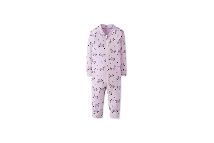Пижама Hanna Andersson 2-Way Zip Sleeper in HannaSoft (Infant/Toddler)