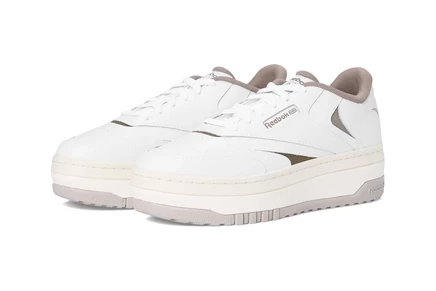 Женские кроссовки Reebok Lifestyle Club C Extra, бело-серые