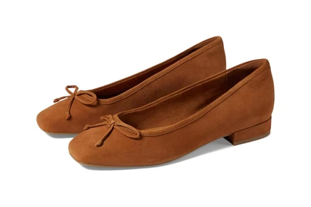 Женские балетки Rockport Sadie замшевые, бежевые