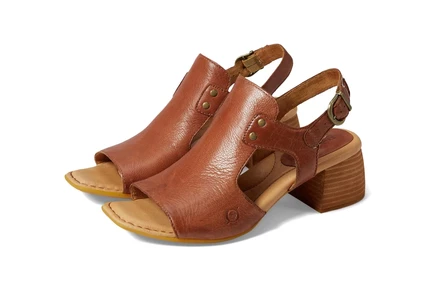 Born Sylvie brown full grain leather