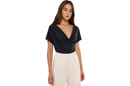 Топ Free People We The Free Waterfall Cowl Neck Top
