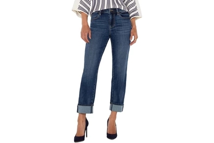 Джинсы Liverpool Los Angeles The Keeper Boyfriend Mid-Rise Vintage Denim