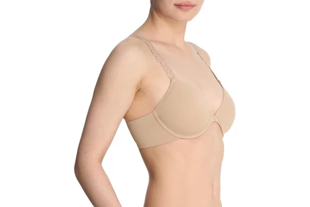 Женский бюстгальтер Natori Pure Luxe с передней застежкой, кофейный