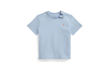Детская футболка Polo Ralph Lauren Kids для малышей, синяя
