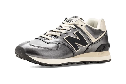 Женские кроссовки New Balance Classics 574, бронзово-черные