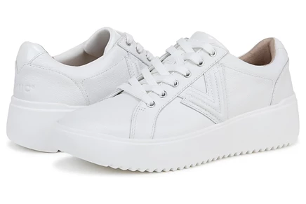 Женские кроссовки VIONIC Kearny Lace Up Oxfords white leather