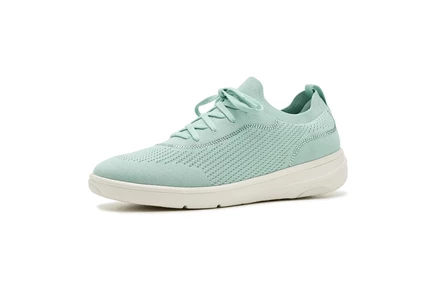 Женские слипоны FitFlop Super-Q с кристаллами, мятные