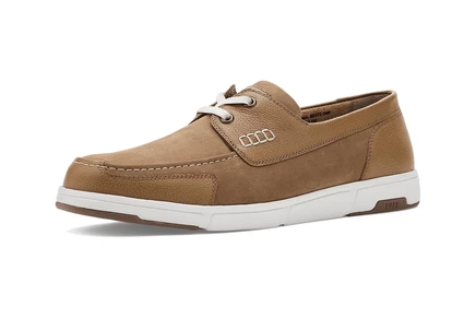 Мужские оксфорды nunn bush luca moccasin toe, коричневые