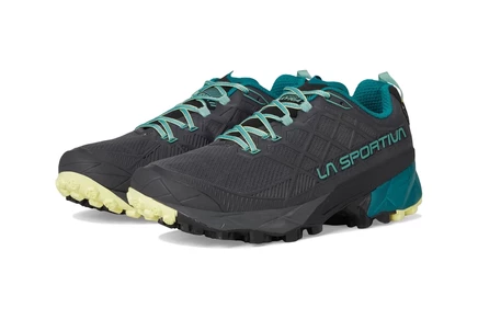 Женские кроссовки La Sportiva Akyra II GTX carbon/juniper
