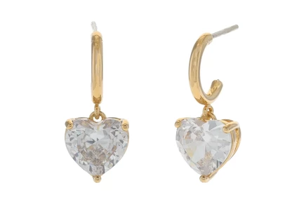 Серьги Kate Spade New York My Love Heart Huggies Earrings