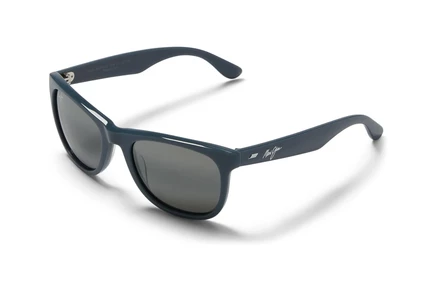 Унисекс солнцезащитные очки Maui Jim Kikonia, поляризованные серо-голубые