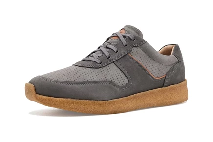 Johnston & Murphy Silas Jogger gray nubuck/suede