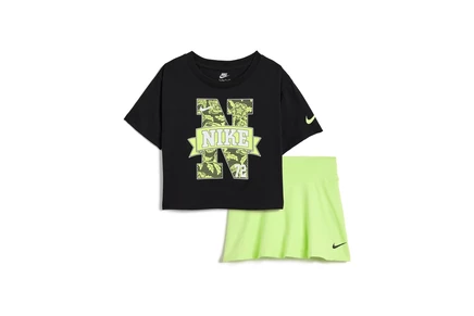 Детский комплект Nike Kids Lace it Up, светло-салатовый