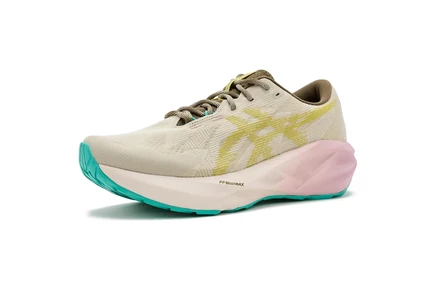 Женские кроссовки Asics Novablast 5 TR, светло-песочно-зеленые