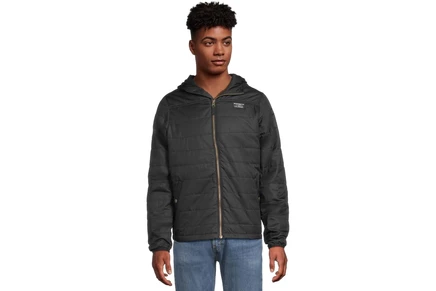 Мужская стеганая куртка L.L.Bean Mountain Classic, черная