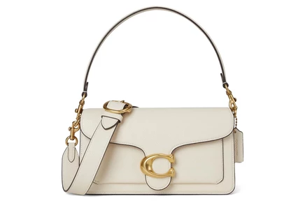 Женская сумка COACH Polished Pebble Leather Tabby Shoulder Bag 26