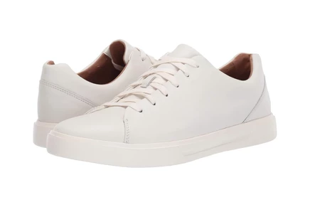 Clarks Un Costa Lace white leather