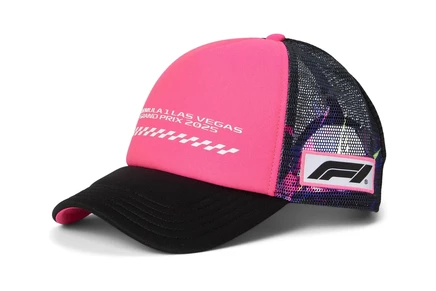 Унисекс кепка Puma Formula 1 Trucker с сеткой, черная
