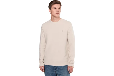 AllSaints Statten Crew cloudy white
