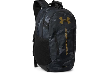 Унисекс-рюкзак Under Armour Hustle 6.0, черный/золотой