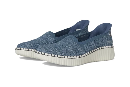 Женские кроссовки SKECHERS Martha Stewart Wilshire Blvd - Glimmer Step Hands Free Slip-Ins slate