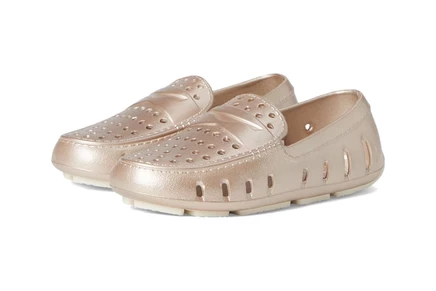 Лоферы Floafers Kids Prodigy Driver Metallic (Big Kid)