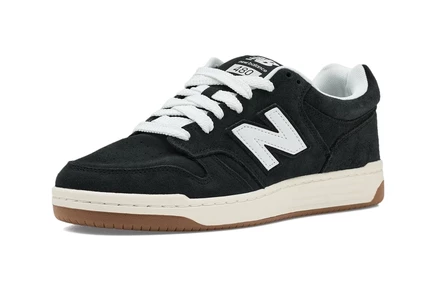 Мужские кроссовки New Balance Classics BB480L v1, черные/белые