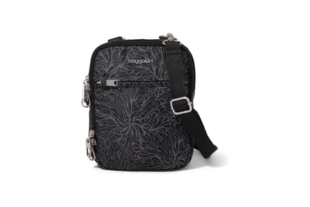 Женская сумка через плечо Baggallini Securtex Anti-theft Mini Everything Crossbody