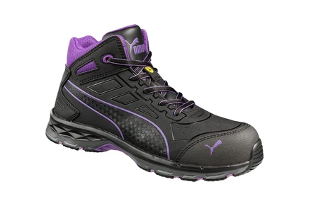 Женские кроссовки PUMA Safety Stepper 2.0 Mid black/lavender