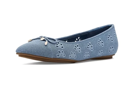Женские балетки Anne Klein Luci-E, джинсовые