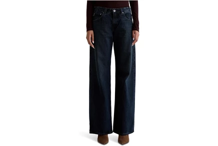 Джинсы AG Jeans Adria Low Rise Baggy Wide Leg In 2 Years Prose