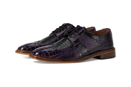 Мужские оксфорды Stacy Adams Travato Wingtip, фиолетовые