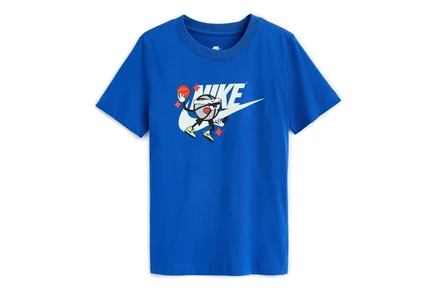 Детская футболка Nike Kids Tee Basketball, ярко-синяя