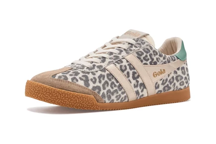 Gola Elan Safari snow leopard/light caramel/gold/green mist