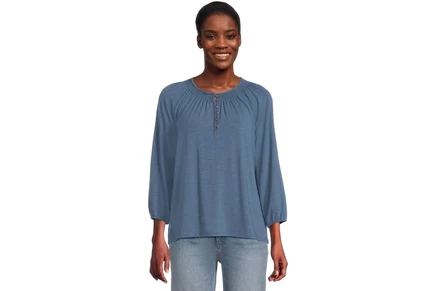 Женская футболка L.L.Bean Camden Hills Tee Three-Quarter-Sleeve