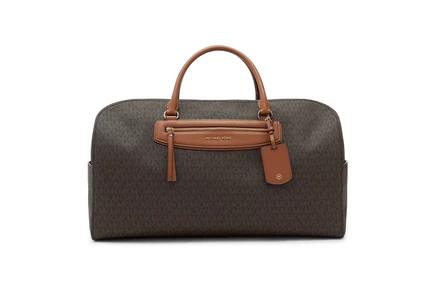 Дорожная сумка MICHAEL Michael Kors Jet Set Travel XL, коричневая/ореховая
