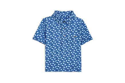 Детское поло Vineyard Vines Sankaty, летающие мячи