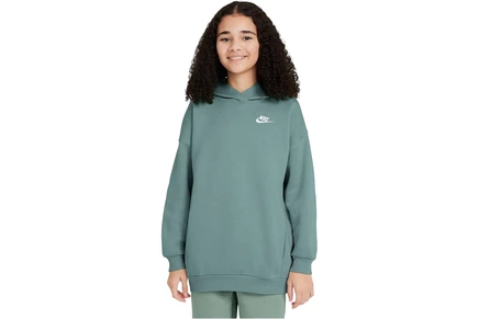 Женский свитшот Nike Kids Sportswear Club Fleece Oversized Pullover Hoodie (Big Kid)