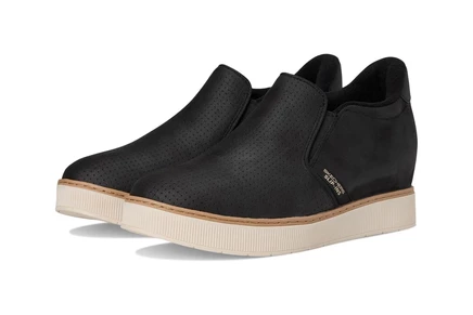 Женские слипоны Bobs from Skechers Hush Up, черные