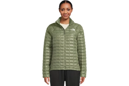 Женская куртка The North Face ThermoBall, коричнево-серая