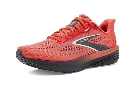 Brooks Launch 12 tigerlily/blackened pearl